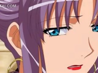Glorious blowjob i nærbilde med barmfager anime hottie