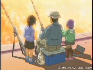 アニメの エロアニメ 女神 取得 フィンガー バイ 彼女の 若い 女性