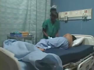 Sri Lankan guy Fucks Black young woman in Hospital: Free xxx film be