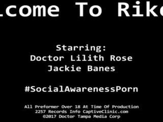 Welkom naar rikers&excl; jackie banes is aangehouden & verpleegster lilith roos is over naar striptease zoeken minnaar houding &commat;captiveclinic&period;com