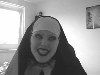 Captivating evil nonne lipsync