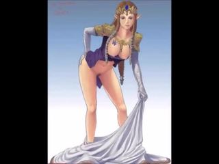 Legend van zelda - prinses zelda hentai seks film