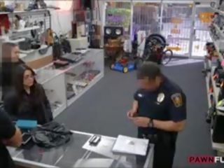 Couple Bitches Had xxx movie In The Pawnshop In Exchange For Bail