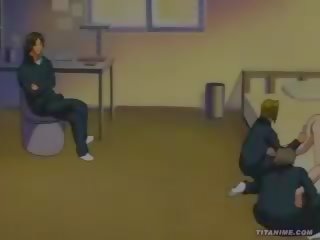 Hentai anime damsel home gangbanged