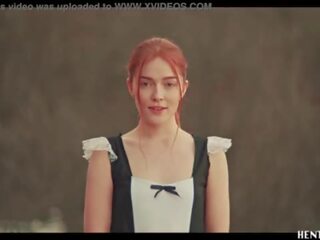 Jia lissa אקסטרים כולם גומרים עליה - ממשי חיים הנטאי - מאוד smashing נוער אדום ראש