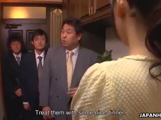 Provocante asiatico moglie ottenere sbattuto una volta il maritino fogliame. | youporn