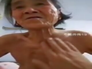Cina perempuan tua: cina mobil dewasa film klip 7b