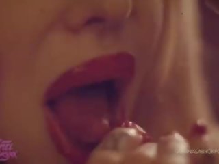 Sabrina sabrok sloppy deepthroat in erotic kacamata