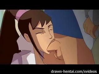 Avatar hentai - seks film legend van korra