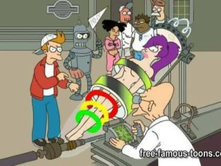 Futurama vs Griffins hardcore sex video parody