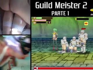 ฉัน ลา chupa mientras juego - blow-videogames - guild meister 2 parte 1