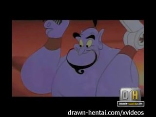 Aladdin x מדורג אטב - חוף x מדורג סרט עם יַסמִין