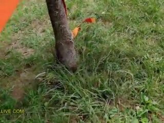 Ученичка w&sol; огромен цици taylee дърво получава tag teamed от баща & негов човек с голям пенис