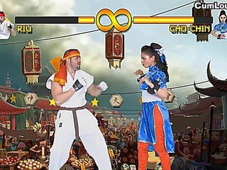 X rated klipsi ja violence sisään a xxx parodia of katu fighter