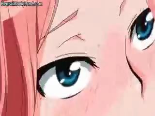Erotic Ginger Anime Teen Blowing Tube Part5
