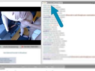 Anal xxx film in the chat room with 290 viewers