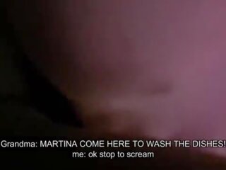 Martina fucks the veikals zēns ar viņai stepgrandma aizvērt